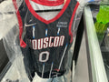 Signed Houston Rockets Green #0 Jersey