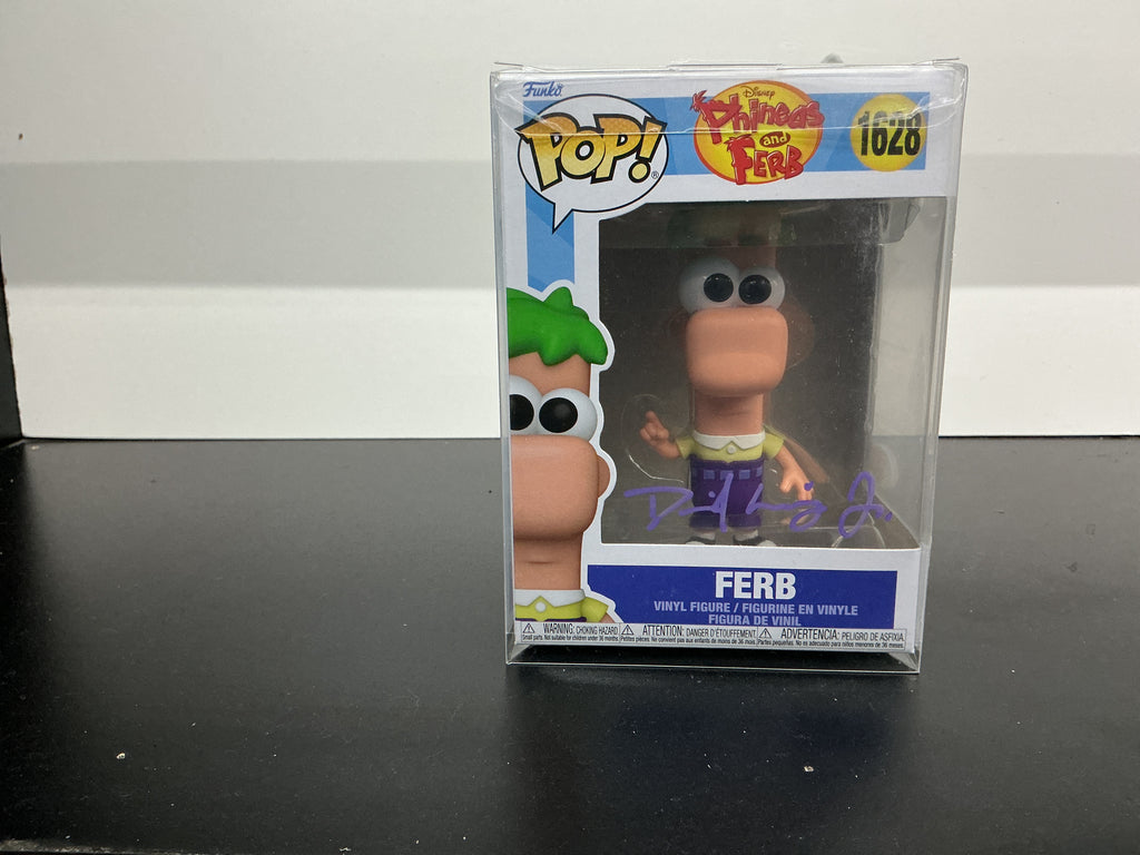 Signed Funko 1628 - Disney Phineas and Ferb- Ferb - David Errigo