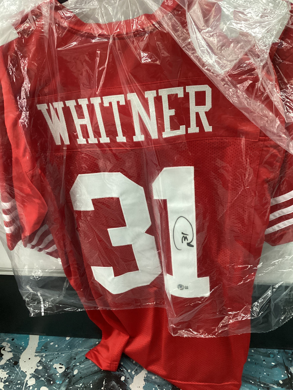 Signed Jersey - 49’rs - Whitner - #31