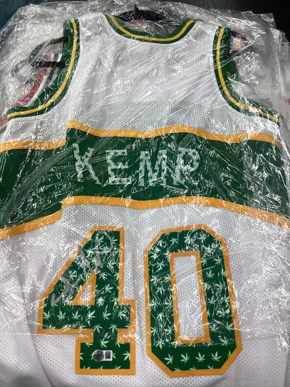 Signed Jersey - Kemp - Seattle - #40