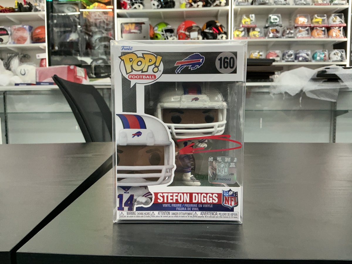 Signed Funko 001 - 6in - Stefon Diggs - Buffalo Bills - Signed