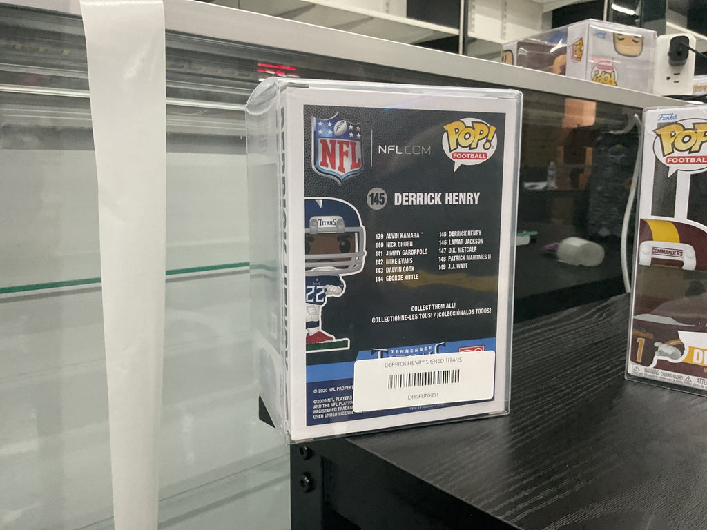 Signed Funko 145 - Tennessee Titans - Derrick Henry - Signed