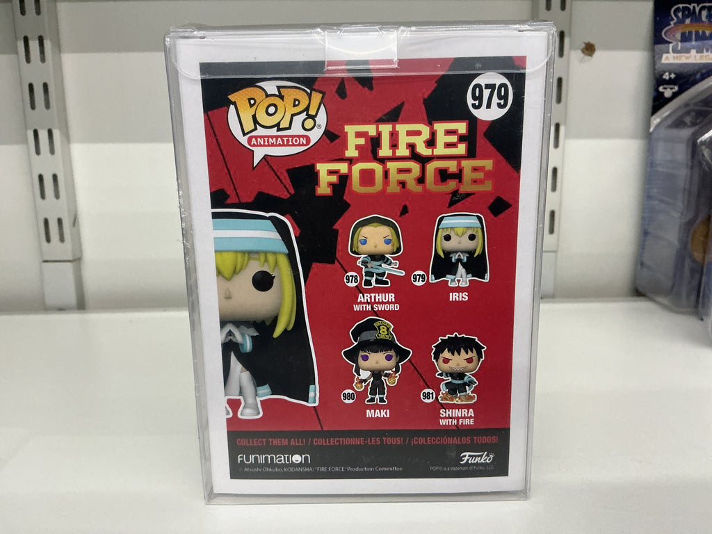 Signed Funko 979 - 6in - Fire Force - Iris - Signed Alexis Tipton