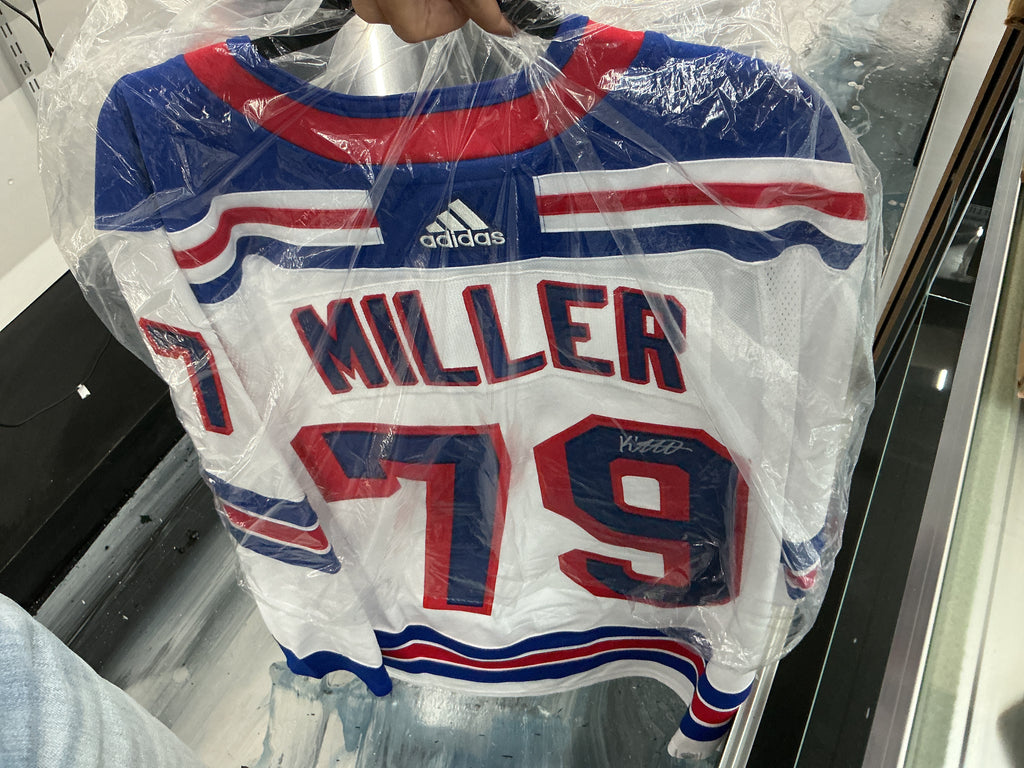 Signed NHL New York Rangers Miller #79 Jersey