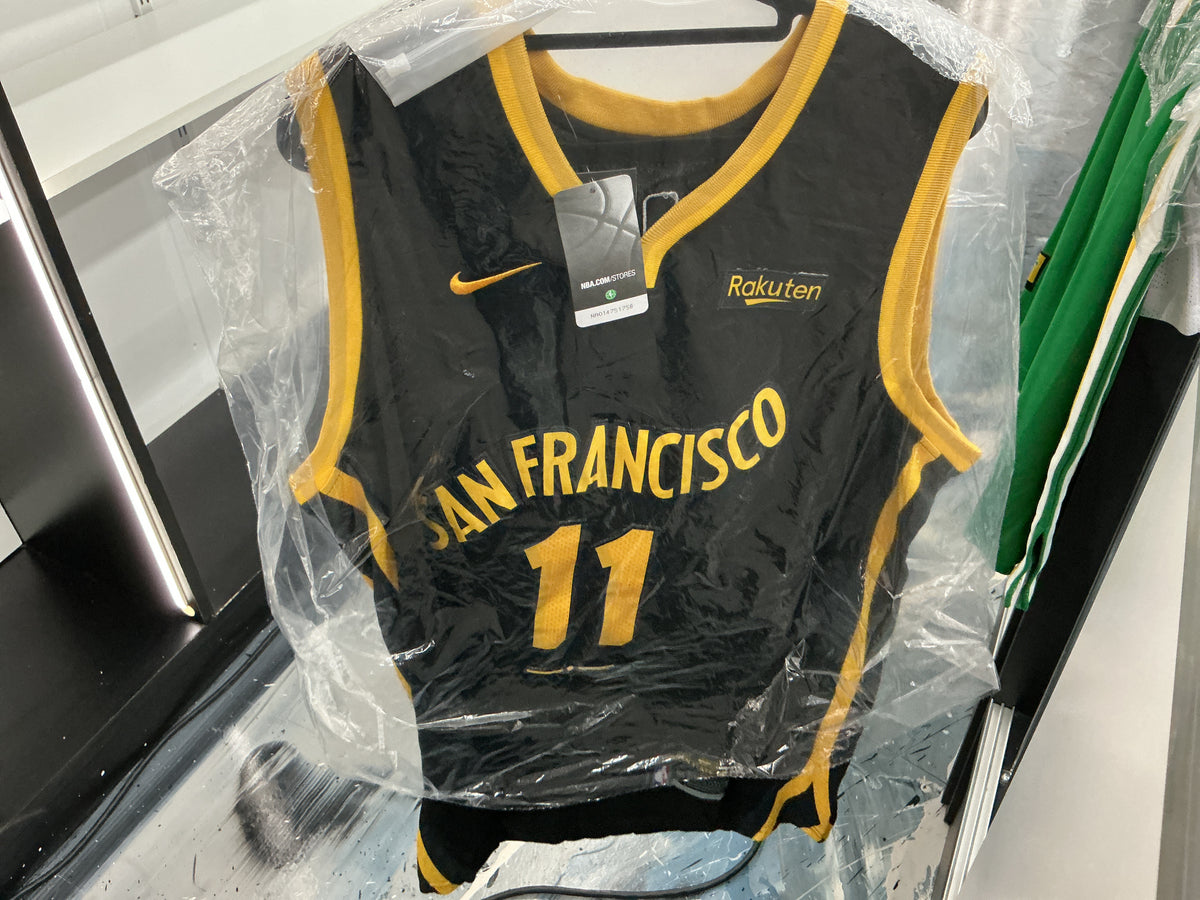 Signed KLAY THOMPSON Golden State Warriors #11 City Edition SAN FRANCISCO Jersey