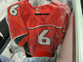 Signed Riley Moss (throwback #6 style) Denver Broncos Orange Jersey