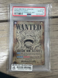 Graded One Piece - 2024 One Piece OP09 EN Monkey D. Luffy Wanted Alternate Art #119 PSA 10 Gem Mint