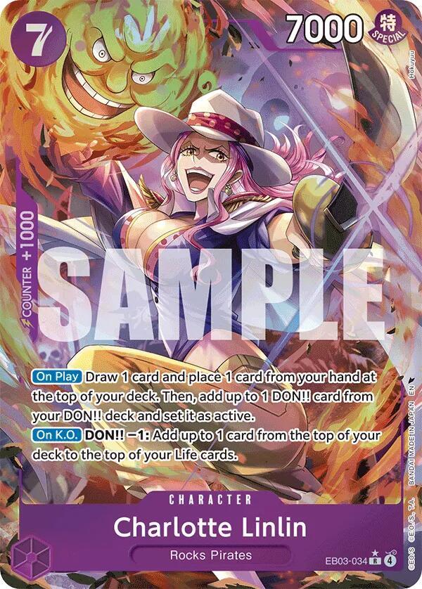 Singles One Piece - Charlotte Linlin (Alternate Art) - Extra Booster: One Piece Heroines Edition (EB-03)