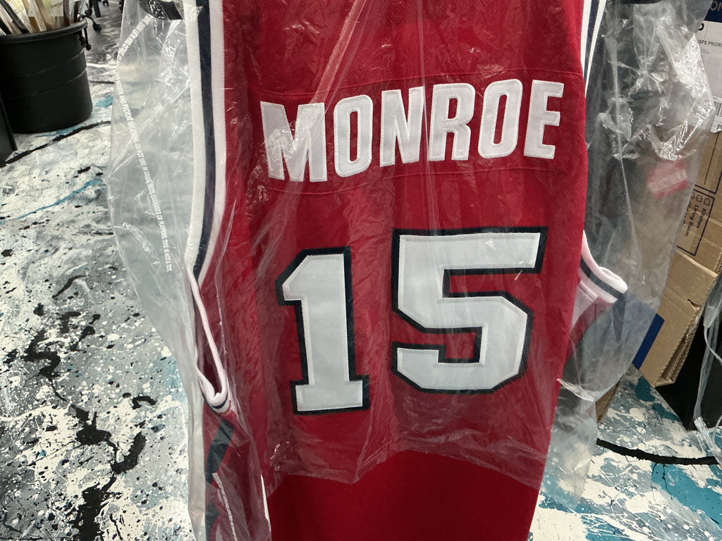 Jersey- Earl Monroe - Winston Salem State Rams - #15