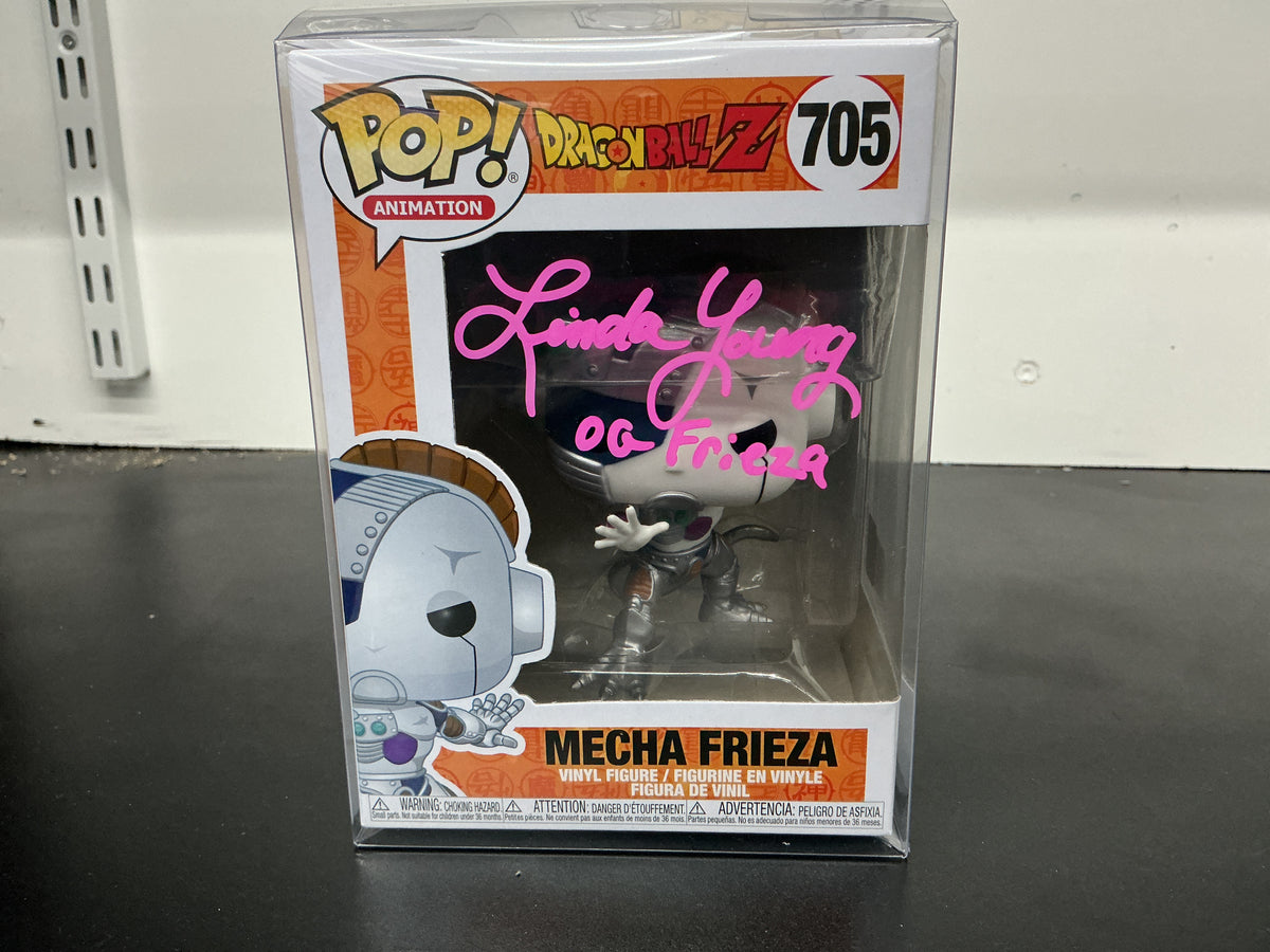 Signed Funko 705 - Dragon Ball Z - Mecha Frieza - Linda Young