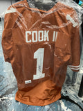 Signed Jersey - Johntay Cook II - Texas Longhorns - #1