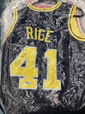 Signed Jersey - Michigan- Rice #41