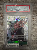 Graded One Piece - ONE PIECE RORONOA ZORO JPN OP06-WINGS OF THE CAPTAIN #118 MANGA ALT ART PSA 10