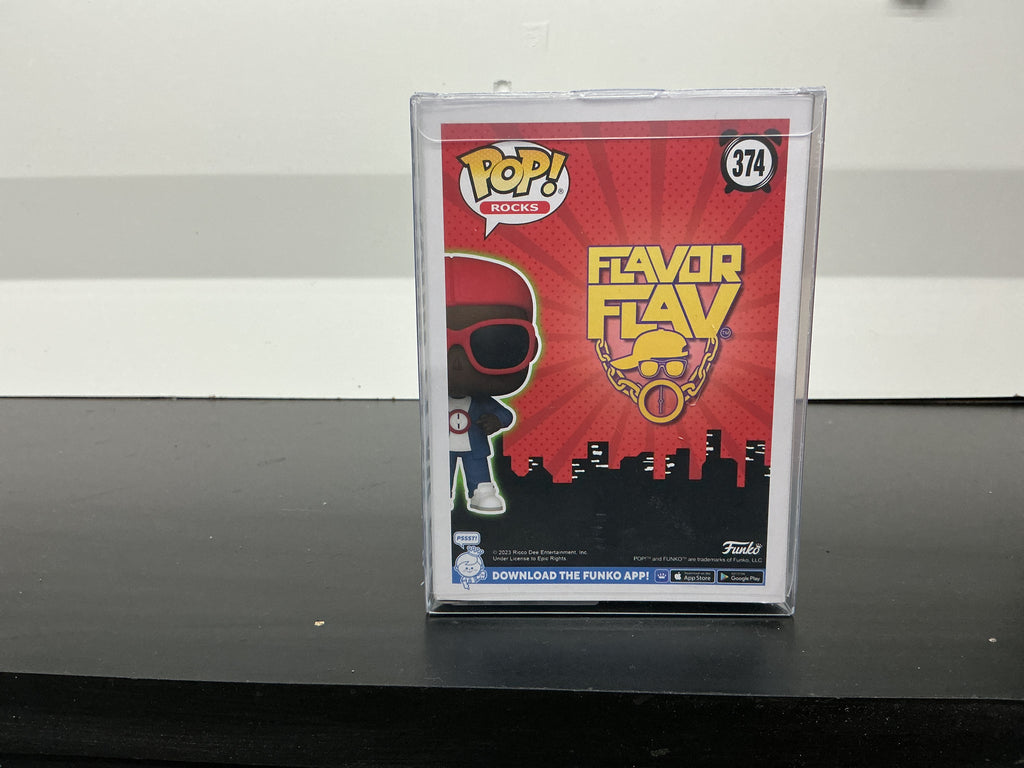 Signed Funko 374 - Flavor Flav - Flavor Flav