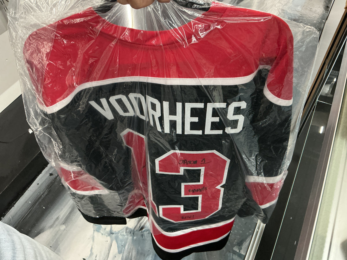 Signed Slashers Jersey Voorhees #13