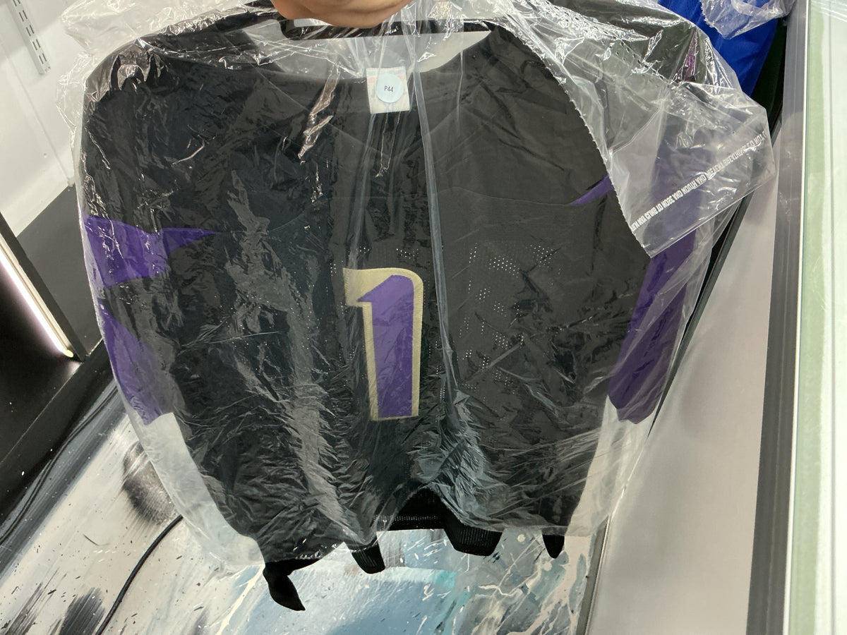 Signed John Ross #1 Purple Washington Huskies Alumni Football Jersey