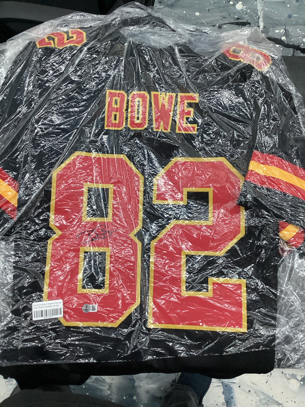Signed Jersey - Dwayne Bowe - Kansas City Chiefs Alternate - #82