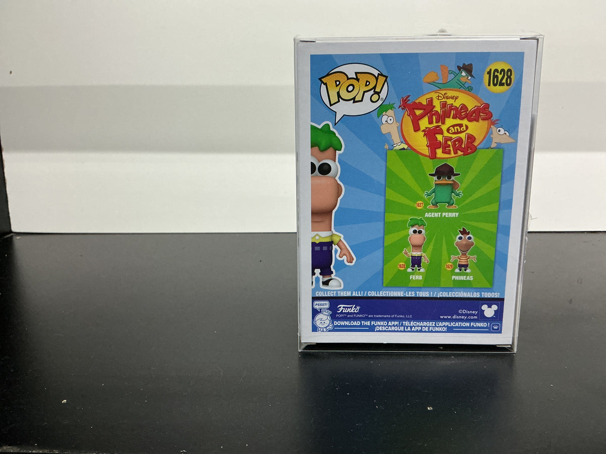 Signed Funko 1628 - Disney Phineas and Ferb- Ferb - David Errigo