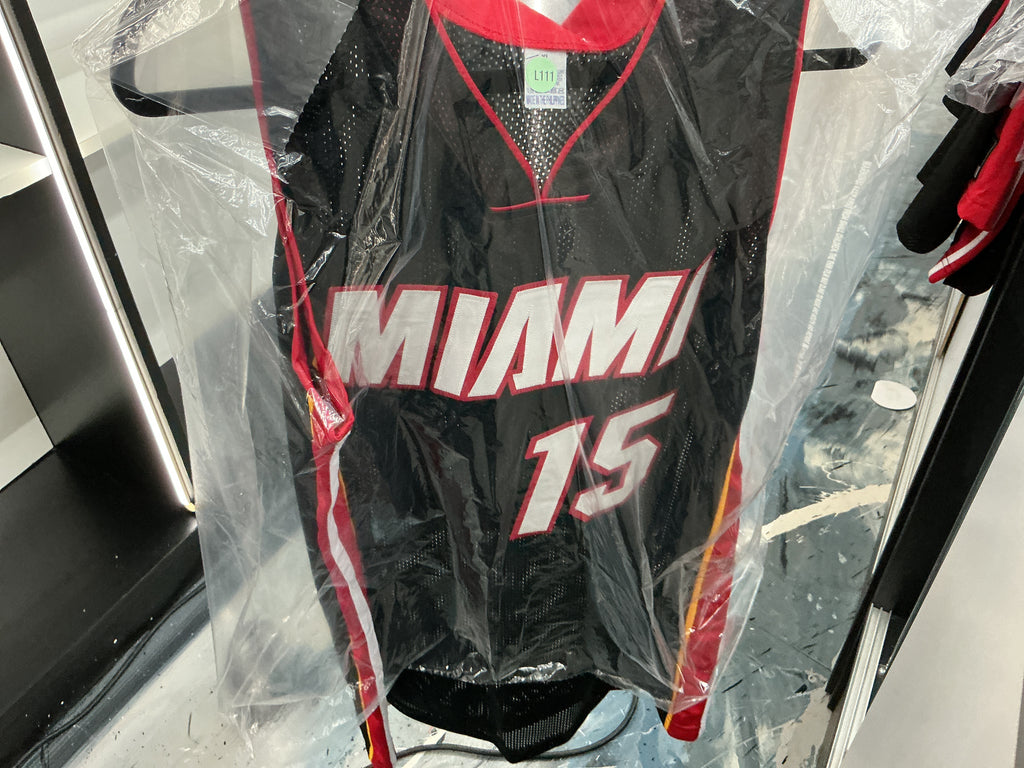 Signed Miami Heat #15 Chalmers Jersey