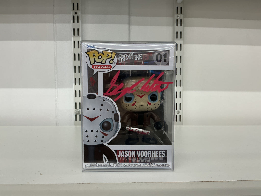Pop Funko 01 6 inch. - Friday The 13th - Jason Voorhees - Signed - Schuyler White