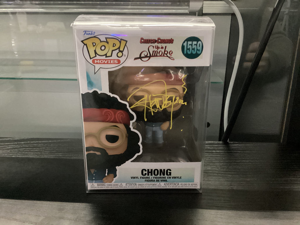 Signed Funko 1559 - 6in - Cheech y Chong’s Up In Smoke - Chong - Signed Tommy Chong