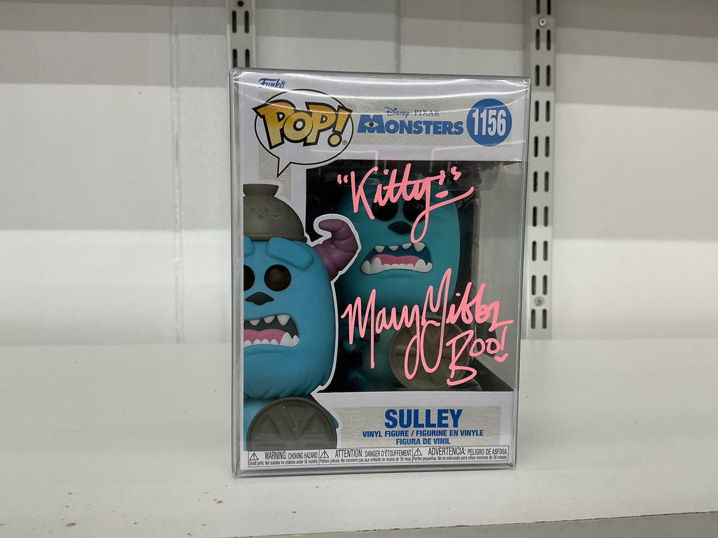 Funko Pop 1156 6 inch. - Disney Pixar Monsters - Sulley - Signed - Mary Gibbs
