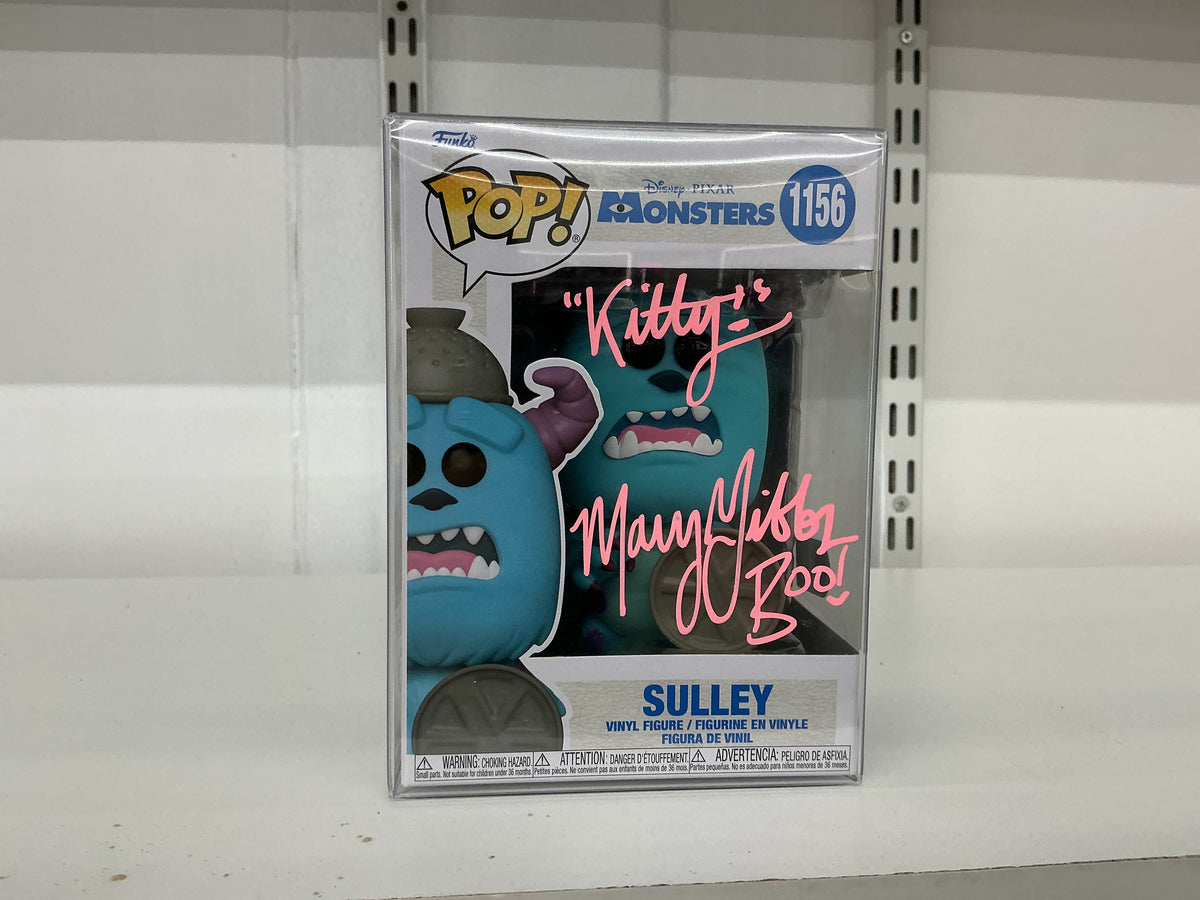 Funko Pop 1156 6 inch. - Disney Pixar Monsters - Sulley - Signed - Mary Gibbs