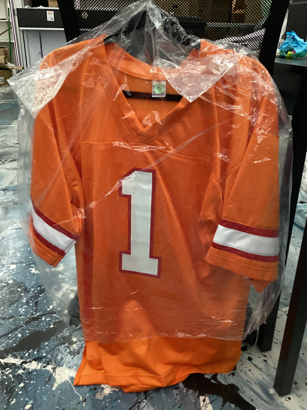 Signed Jersey - Rachaad White - Tampa Bay Buccaneers - #1