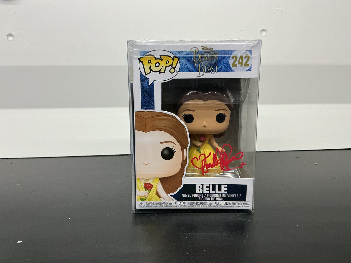 Signed Funko 242- Beauty and The Beast - Belle - Emily de Ravin