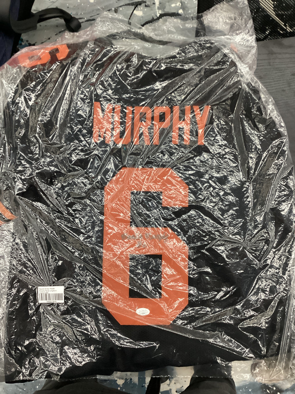 Signed Jersey - Maalik Murphy - Custom Texas Longhorns - #6