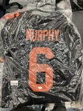 Signed Jersey - Maalik Murphy - Custom Texas Longhorns - #6