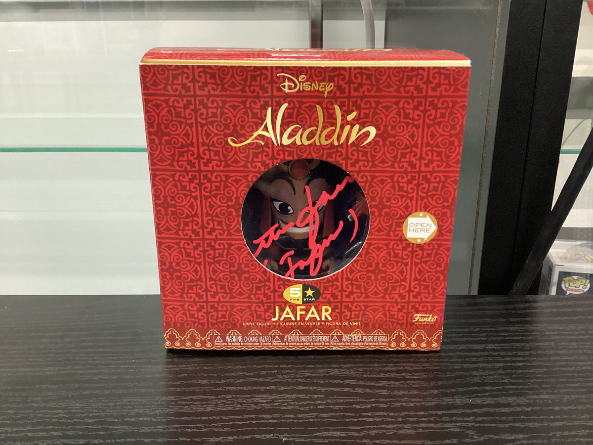 Signed Funko Vinyl - Aladdin - Jafar - Signed by Johnathon Freeman