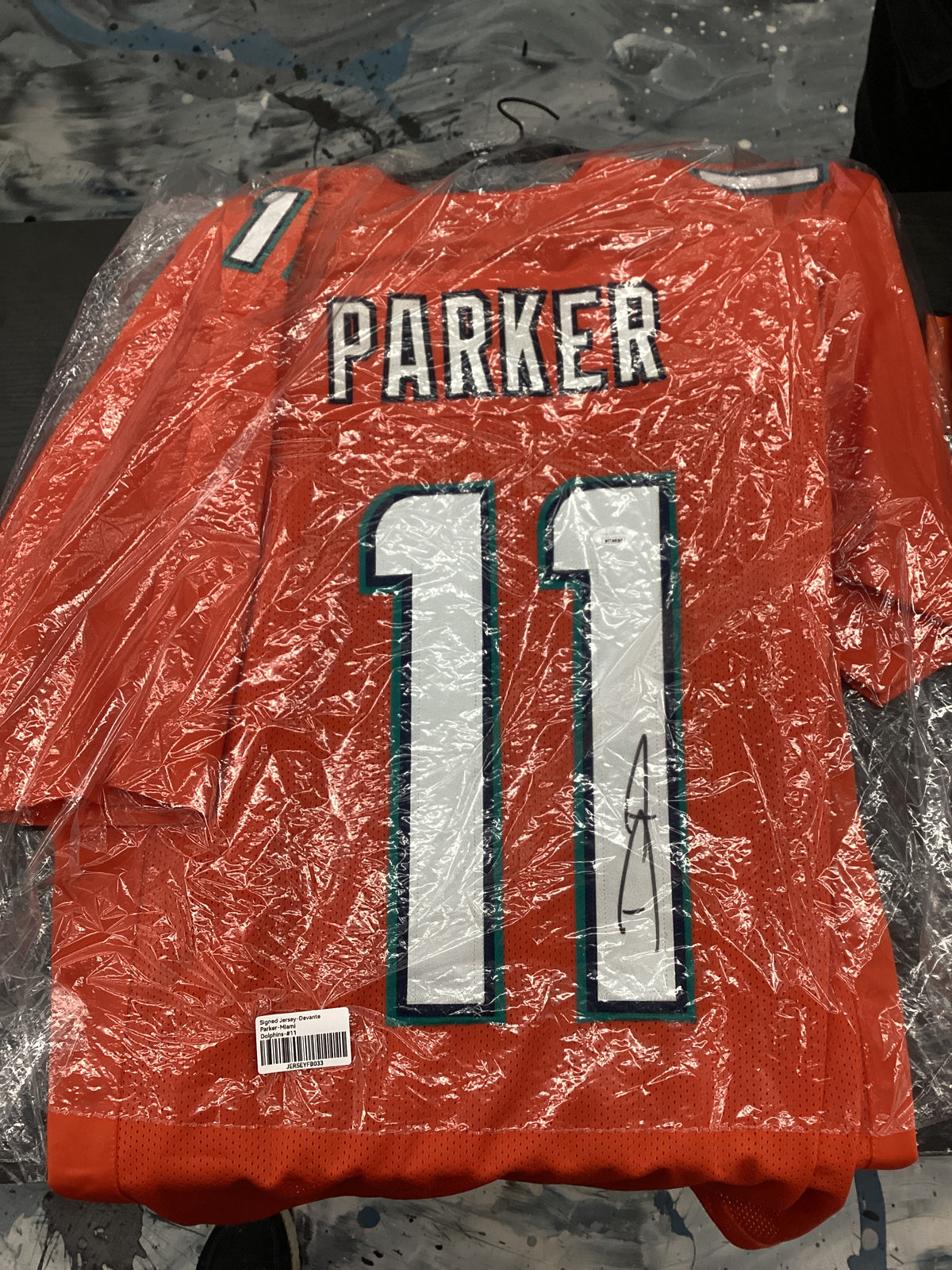 Signed Jersey - Devante Parker - Miami Dolphins - #11