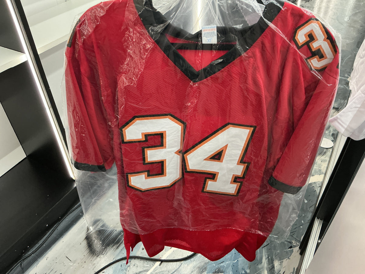 Signed Tampa Bay Buccaneers #34 Jackson Jersey