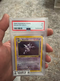 Graded Polemon - 1999 Pokemon Fossil Haunter Holo #6 PSA 5