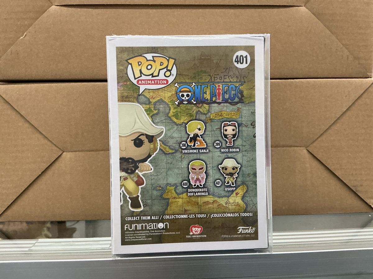 Signed Funko 401 - 6in - One Piece - Usopp - Signed Sonny Strait