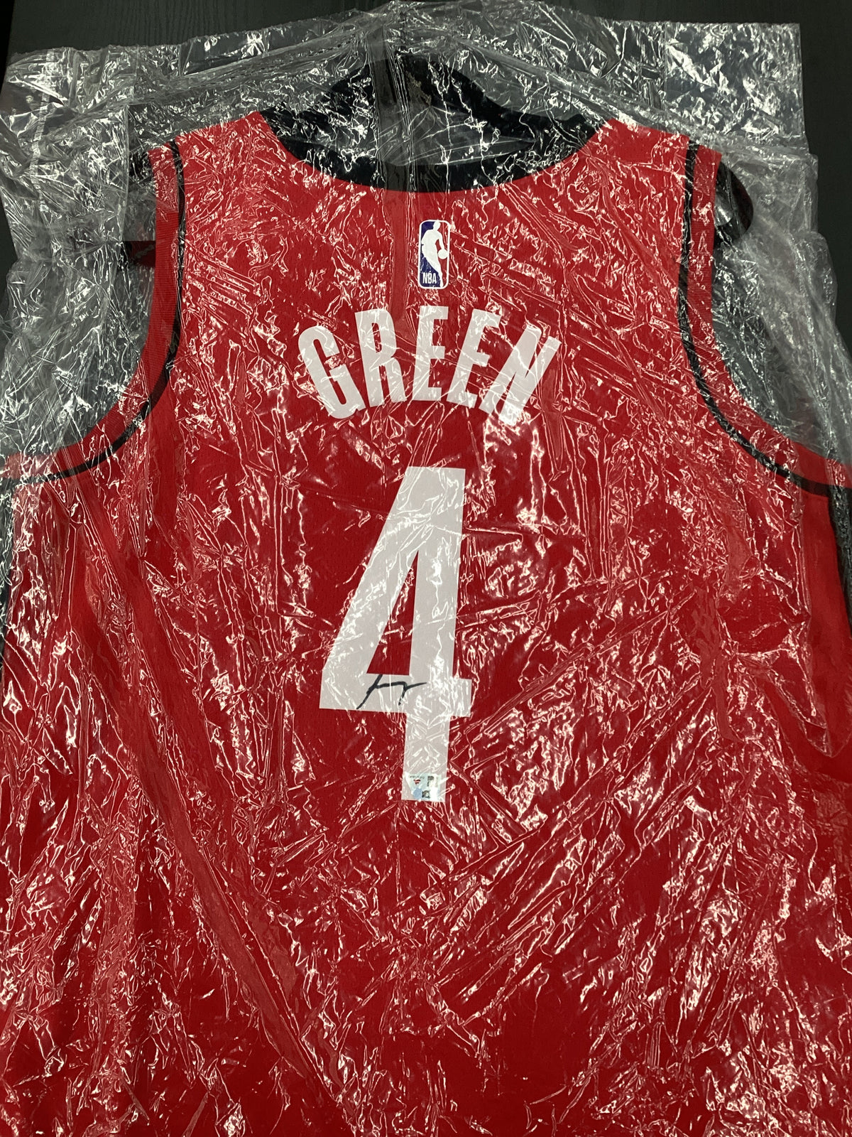Signed Jersey - Rockets - Green #4