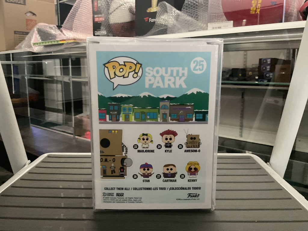 Funko Pop 25 6 inch - South Park - AWESOM-O - Signed Killa Mike