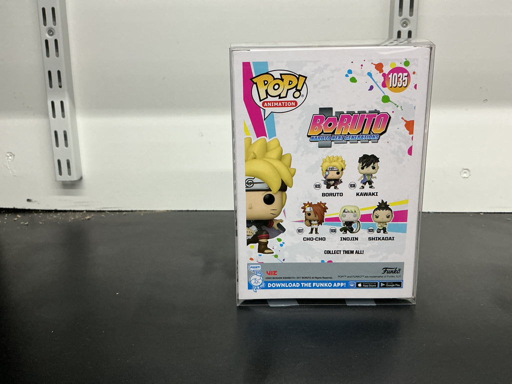 Signed Funko 1035 - Boruto Naruto Next Generations - Boruto - Amanda C. Miller