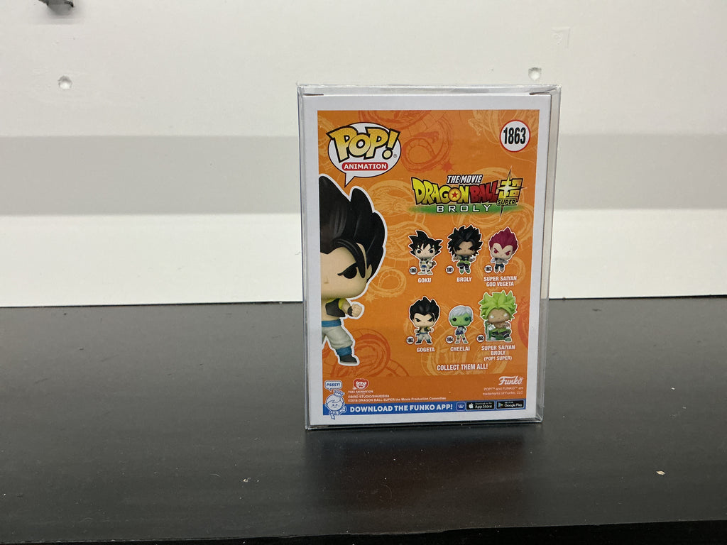 Signed Funko 1863 - Dragon Ball Super Broly Movie - Gogeta - DJ Rivers