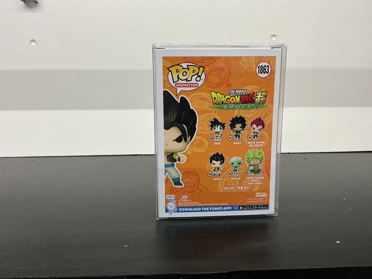 Signed Funko 1863 - Dragon Ball Super Broly Movie - Gogeta - DJ Rivers