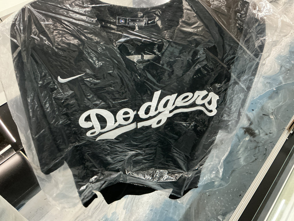Signed Los Angeles Dodgers Betts Nike Black Replica Player Jersey