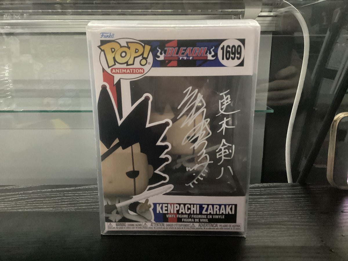 Signed Funko 1699 - 6in - Bleach - Kenipachi Zaraki - Signed Fumihiko Tachiki