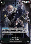 Singles One Piece - Five Elders (Alternate Art) - Carrying On His Will (OP13)