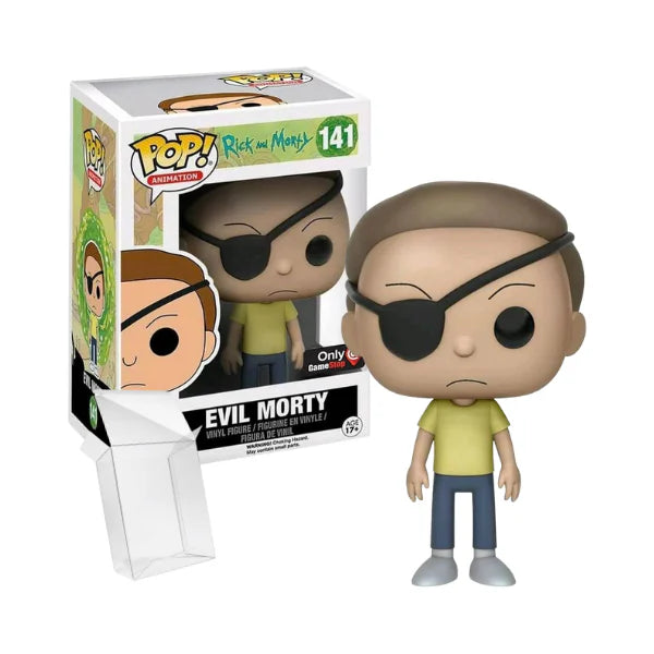Pop Funko 141 6 in.- Rick and Morty- Evil Morty- Only at GameStop- Vaulted