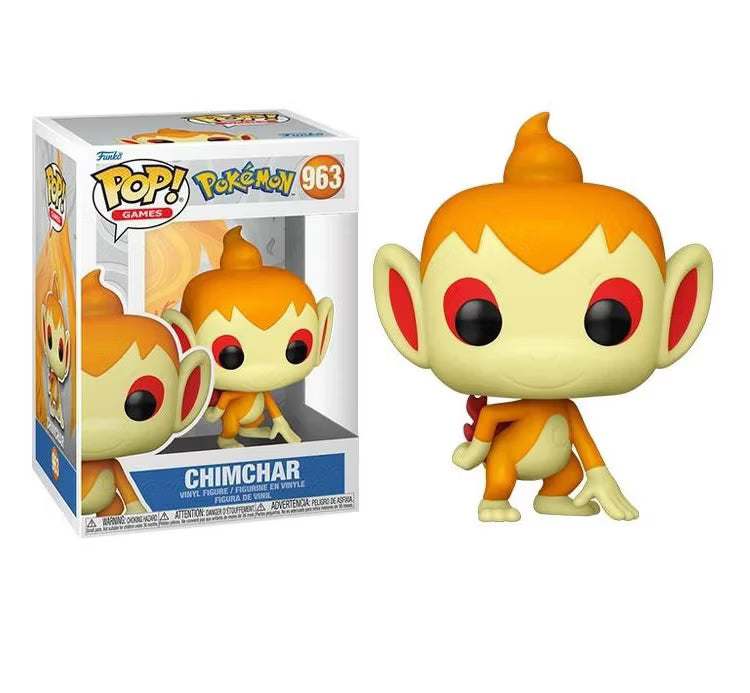 Pop Funko 963 6 in.- Pokémon- Chimchar