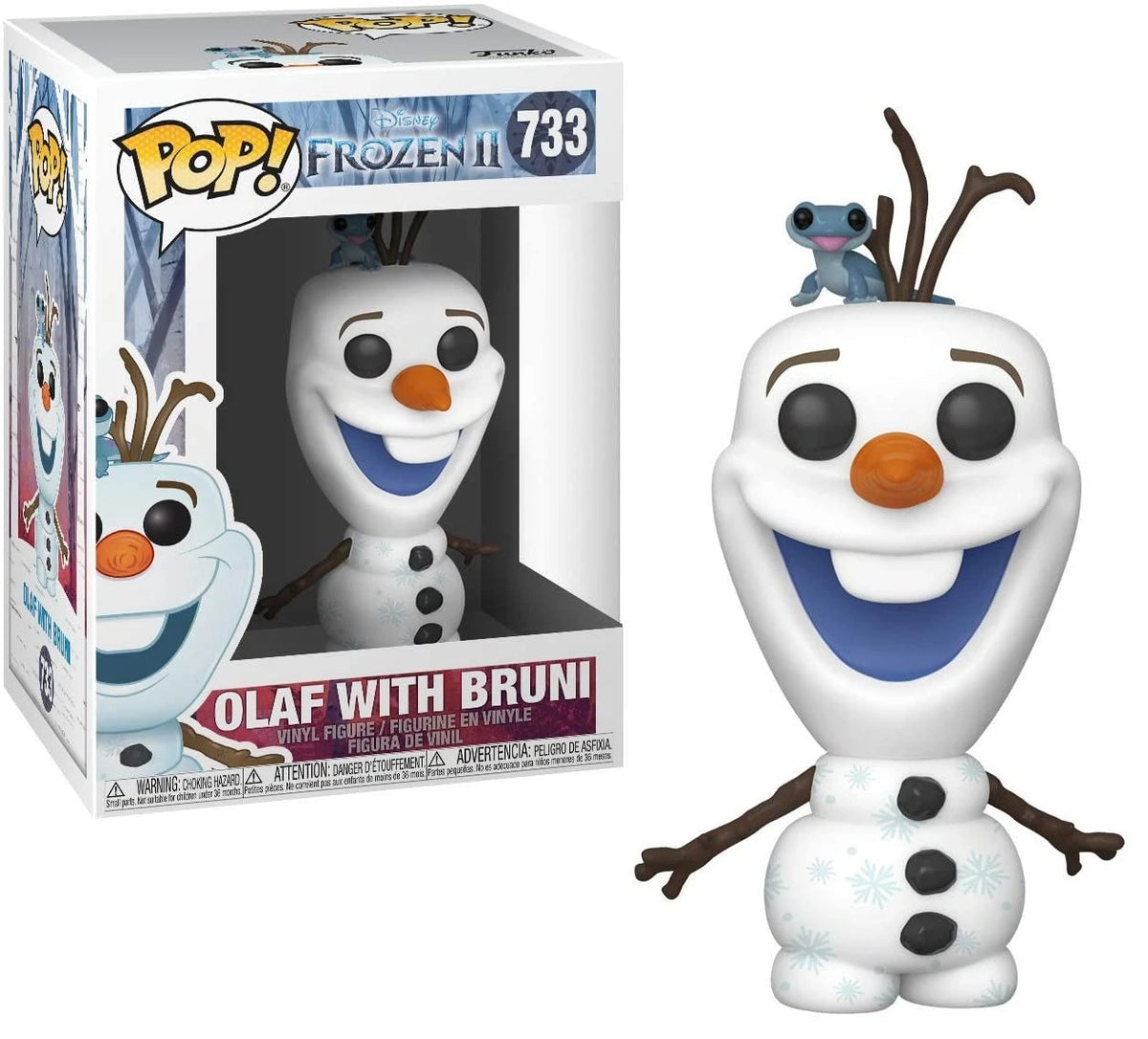 Funko Pop 583 6 inch. - Frozen 2 - Olaf - Diamond Collection - Special Edition - Vaulted