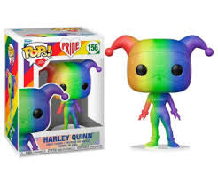 Funko Pop 156 6 inch. - Pride - Harley Quinn- Vaulted