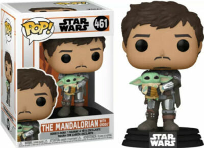 Funko Pop 461 6 inch - Star Wars - The Mandalorian with Grogu