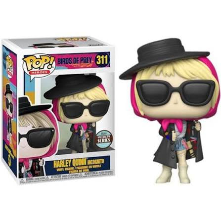 Funko Pop 311 6 inch. - Birds Of Prey And The Fantabulous Emancipation Of One Harley Quinn - Harley Quinn Incognito- Funko Speciality Series- Vaulted